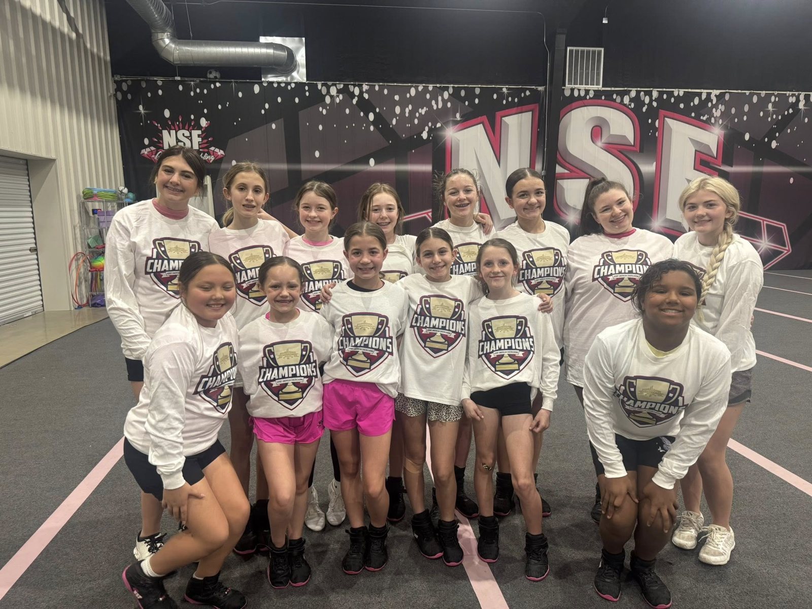 NSF cheer athletes